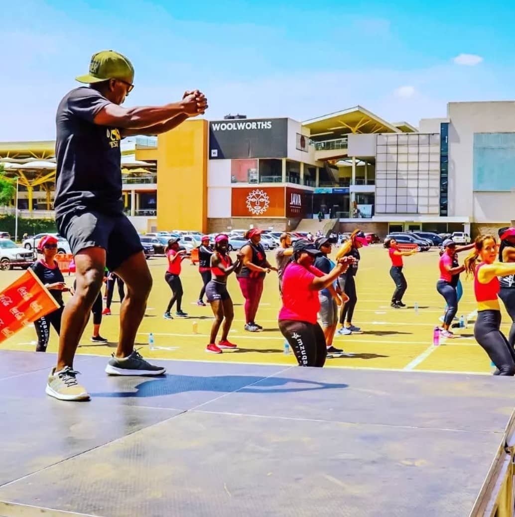 Dancers at WellFest Uganda